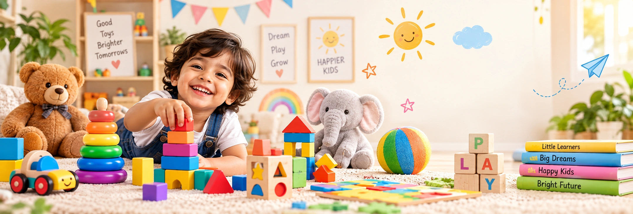 Viksan Toys promotional banner