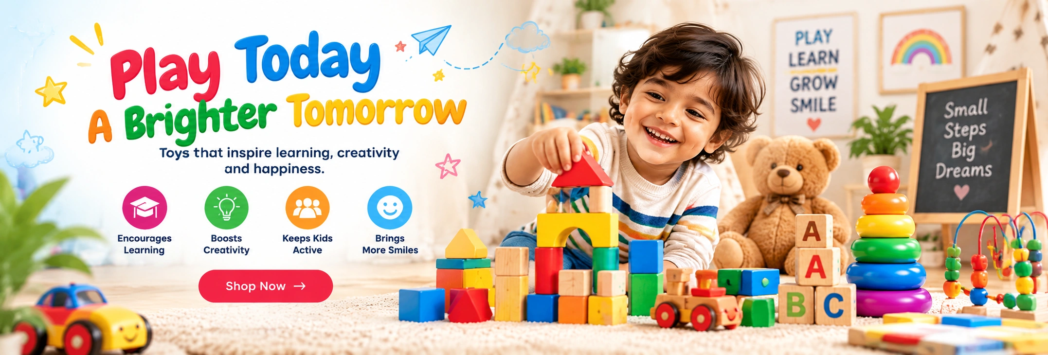 Viksan Toys promotional banner