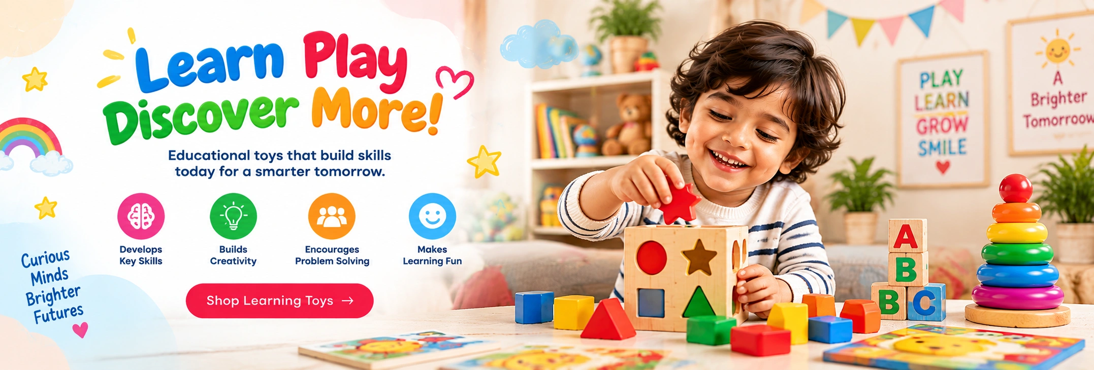 Viksan Toys promotional banner